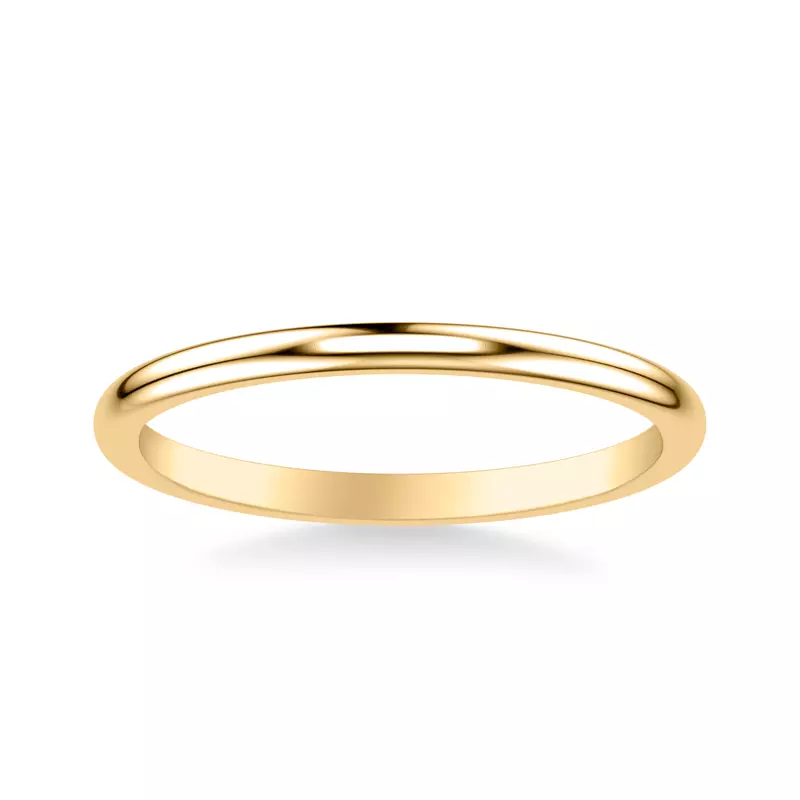 14K Yellow Gold Debbie Matching Wedding Band