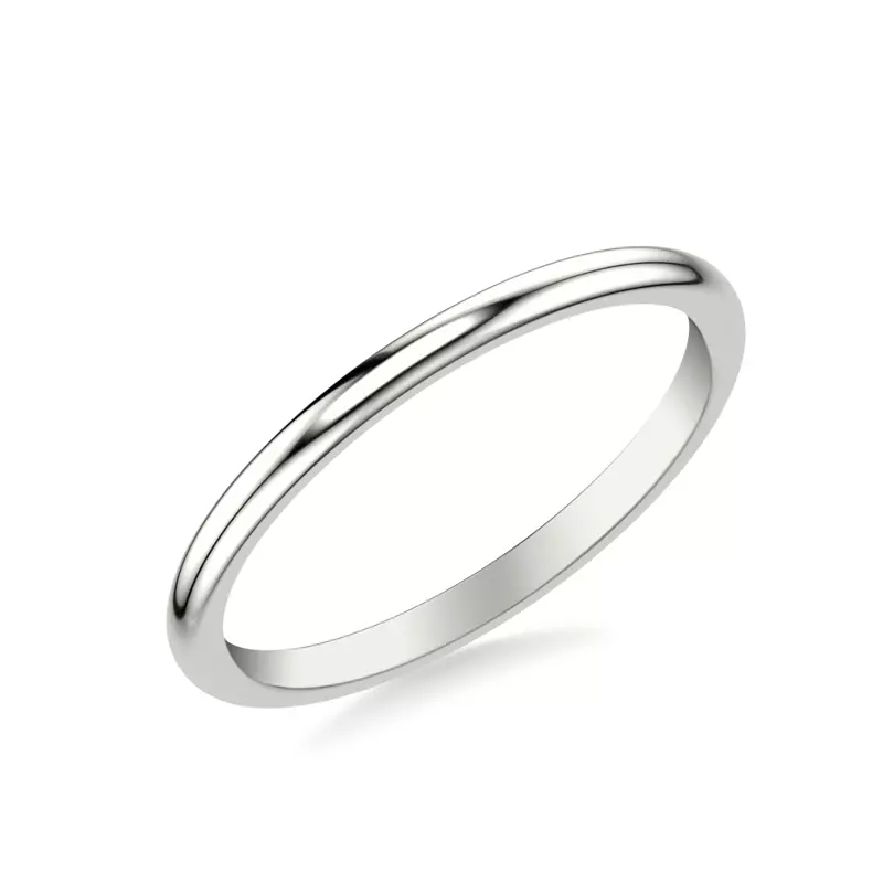 Platinum Debbie Matching Wedding Band