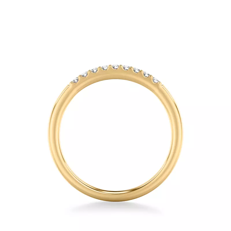 14K Yellow Gold Lula Diamond Band
