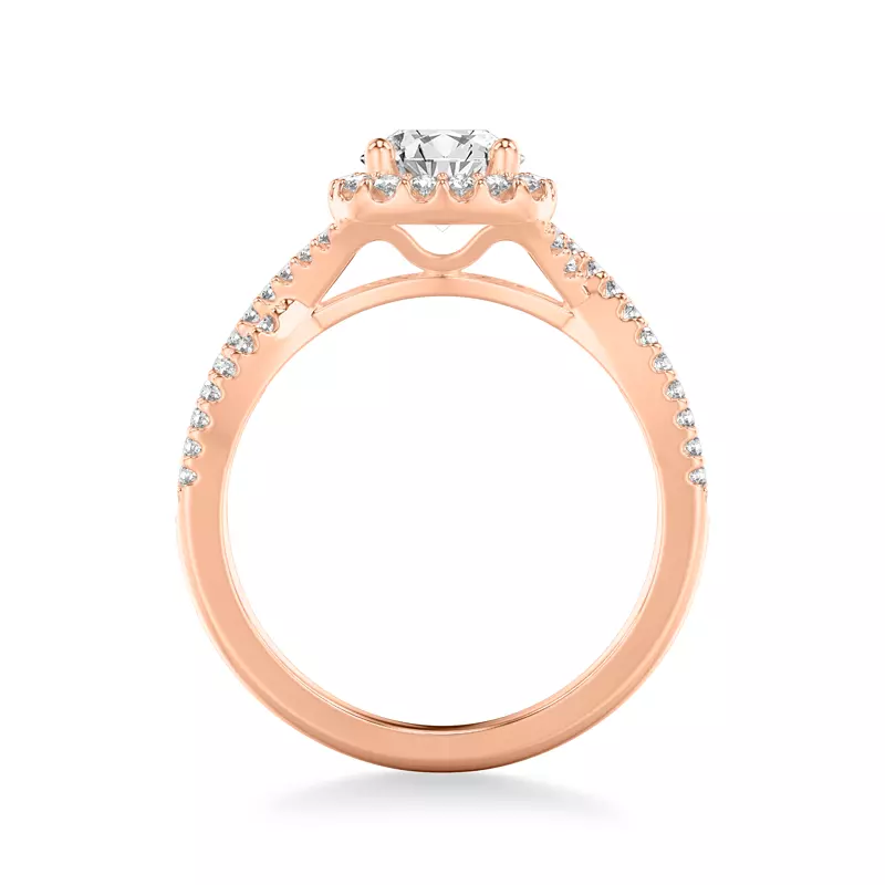 14K Rose Gold Kaitlyn Engagement Ring