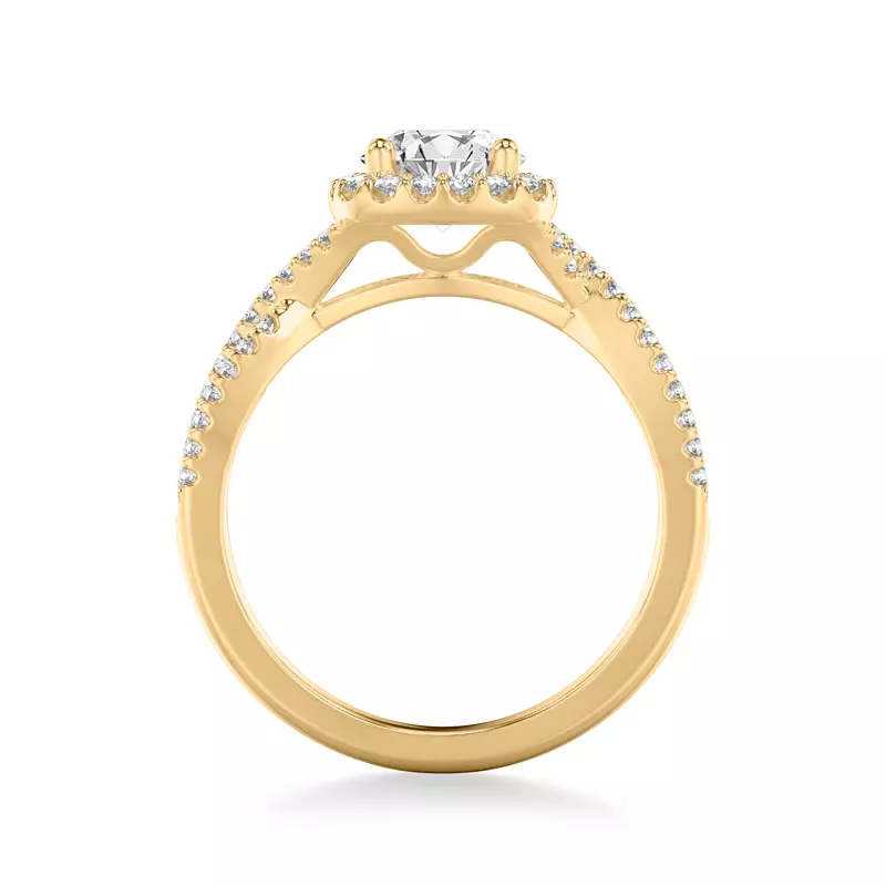 14K Yellow Gold Kaitlyn Engagement Ring