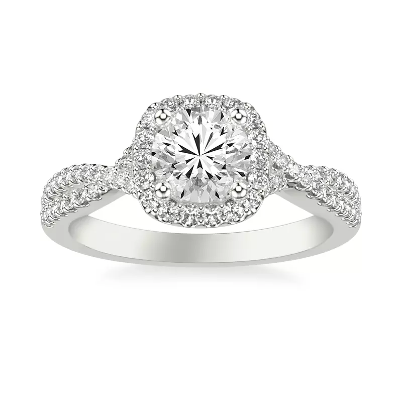 18K White Gold Kaitlyn Engagement Ring