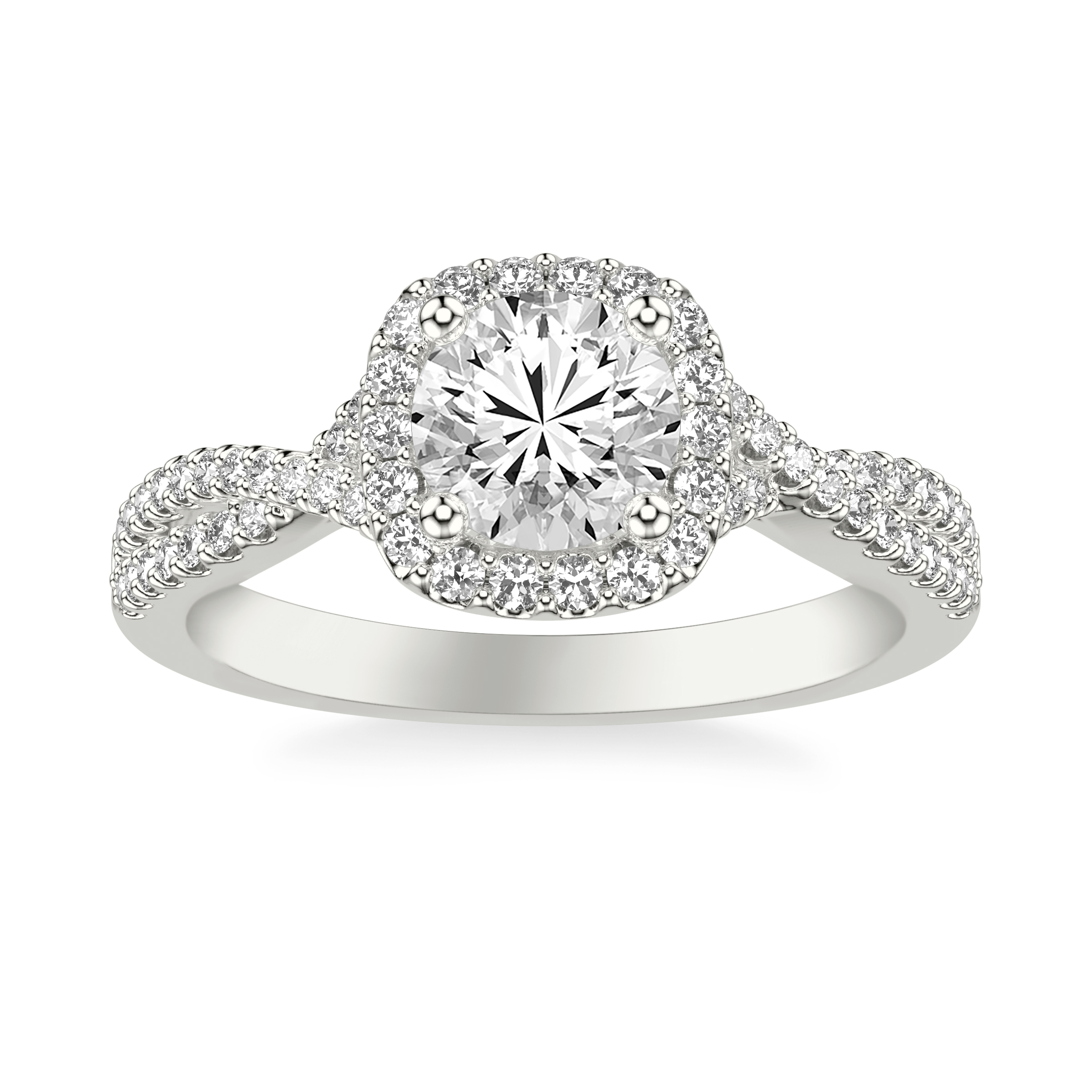 18K White Gold Kaitlyn Engagement Ring
