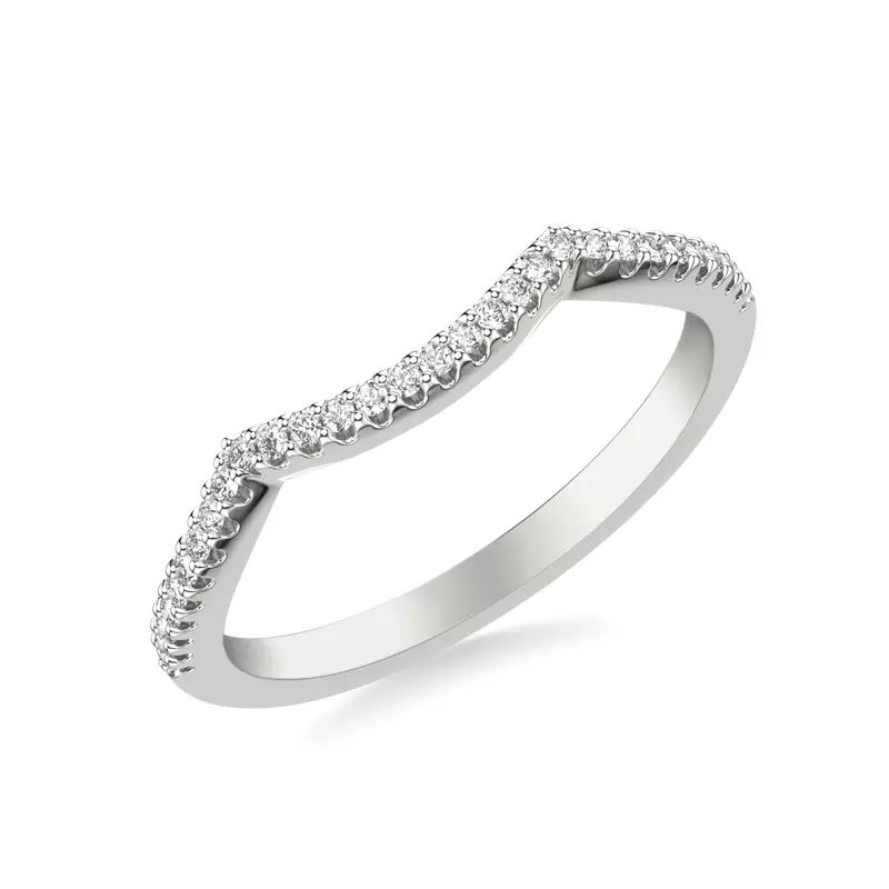Platinum Kaitlyn Diamond Band