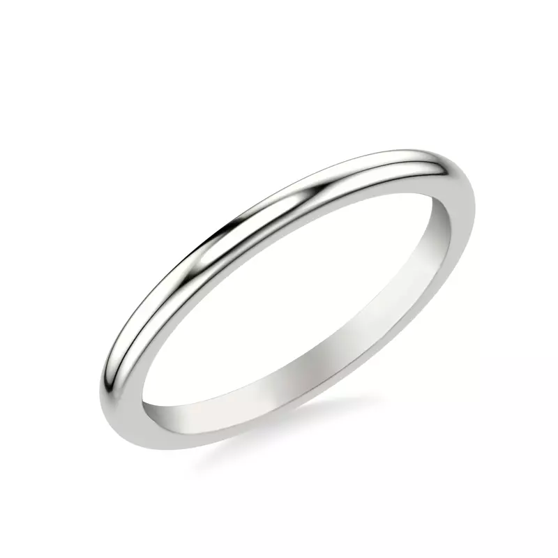 Platinum Violeta High-Polished Band
