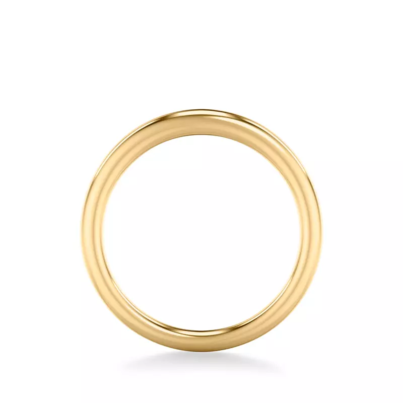 14K Yellow Gold Dido High-Polished Band