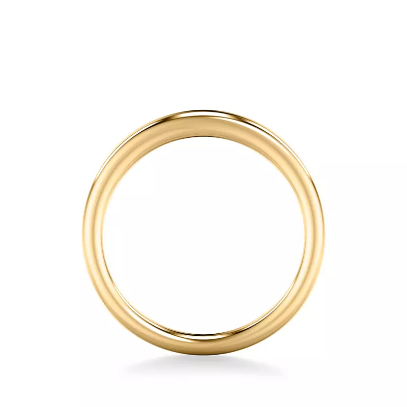14K Yellow Gold Molly High-Polished Band