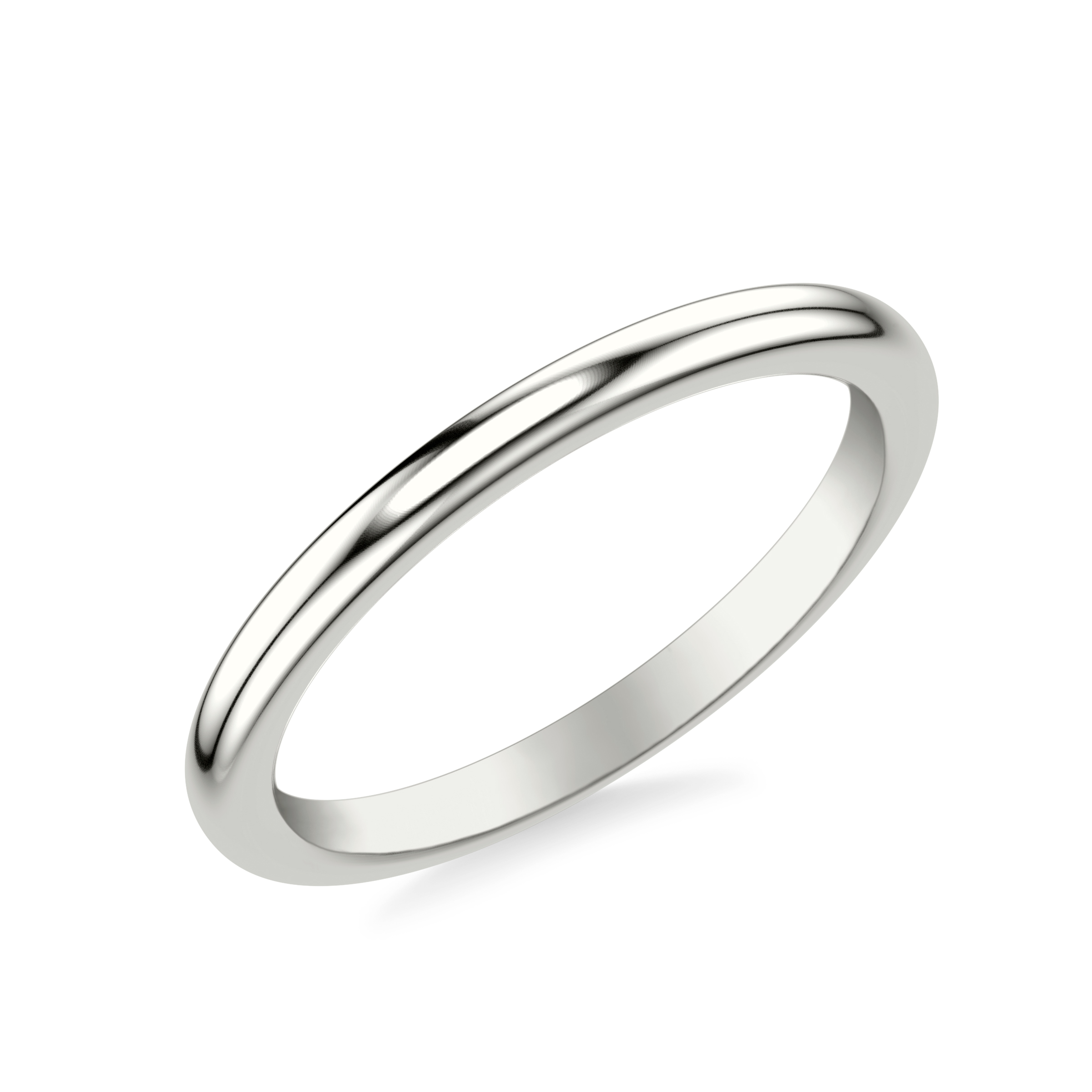 Platinum Molly High-Polished Band