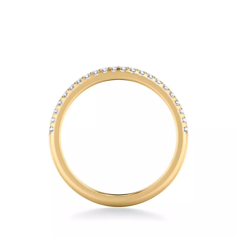 14K Yellow Gold Lorelai Diamond Band