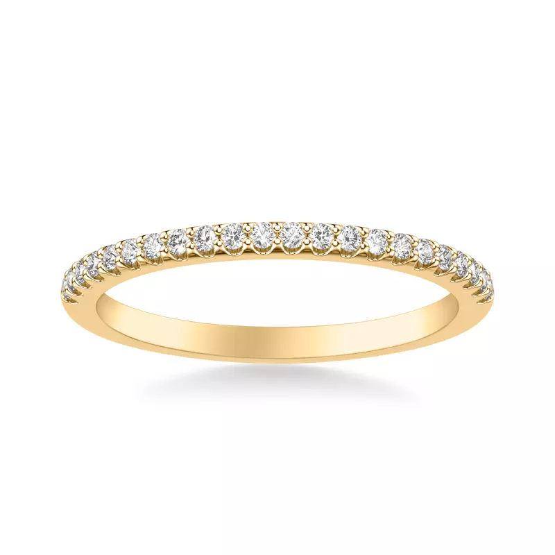14K Yellow Gold Lorelai Diamond Band