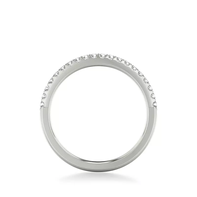 14K White Gold Maxine Diamond Band