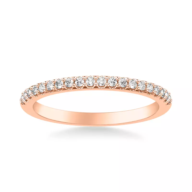 14K Rose Gold Nala Diamond Band