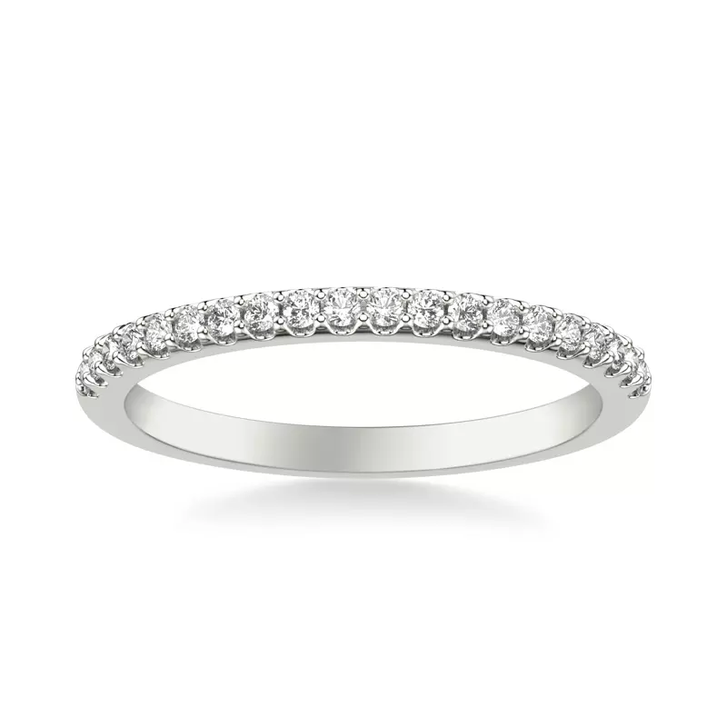 Platinum Nala Diamond Band