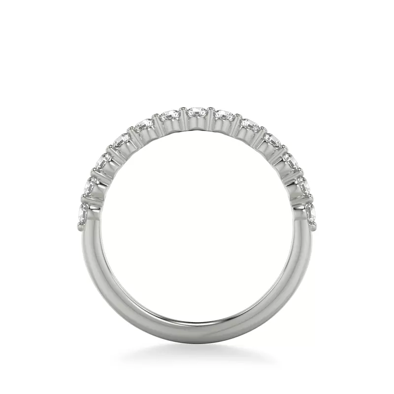 Platinum Bliss Shared Prong Diamond Band