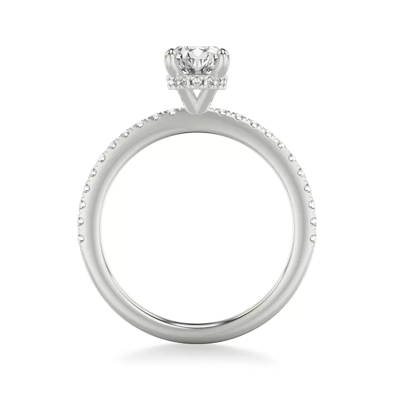 Platinum Angela Diamond Engagement Ring