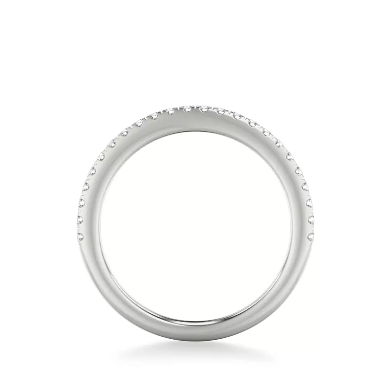 Platinum Angela Diamond Band