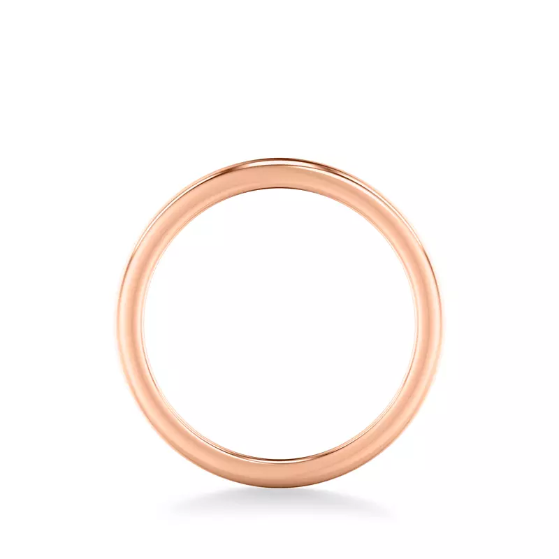 14K Rose Gold Alice Wedding Band