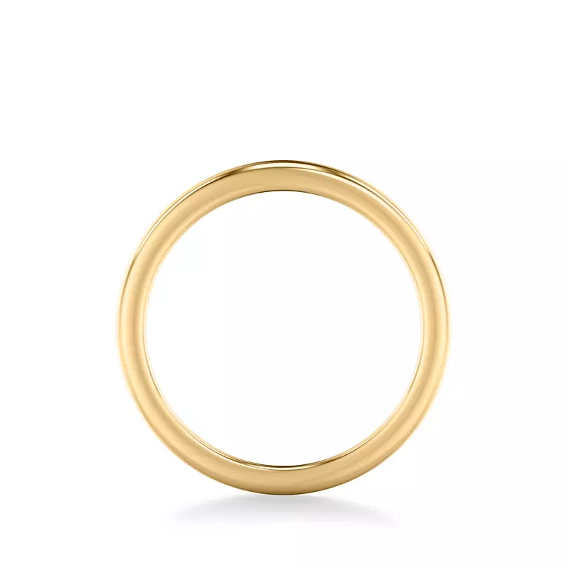 14K Yellow Gold Alice Wedding Band