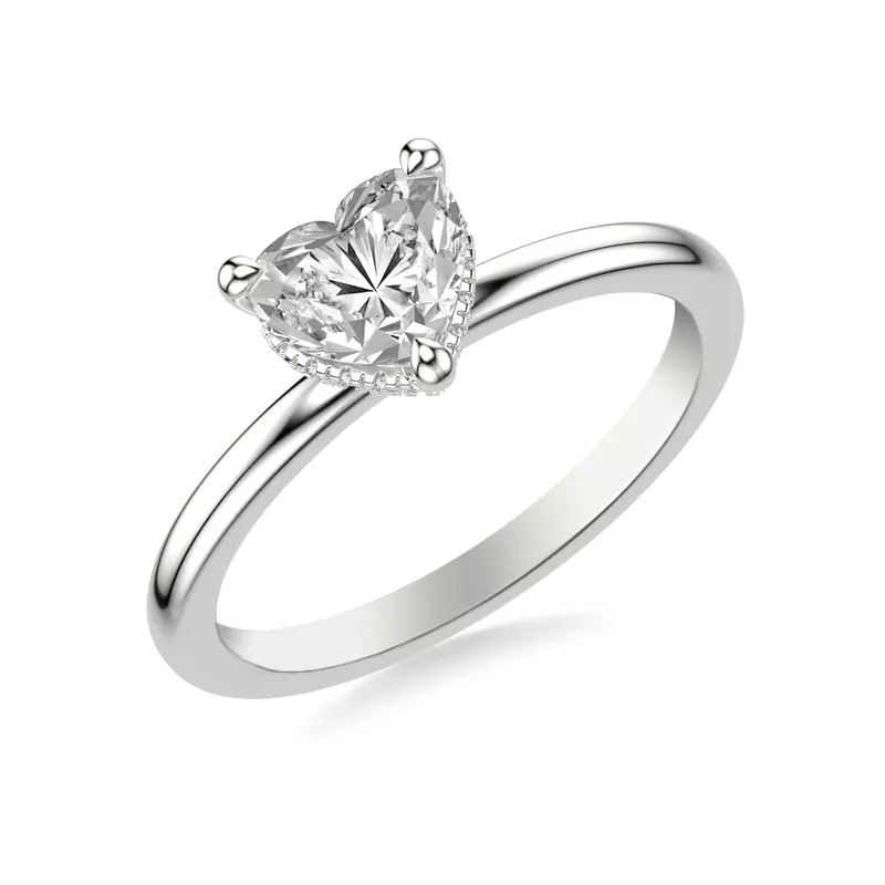 Platinum Alice Classic Solitaire Engagement Ring