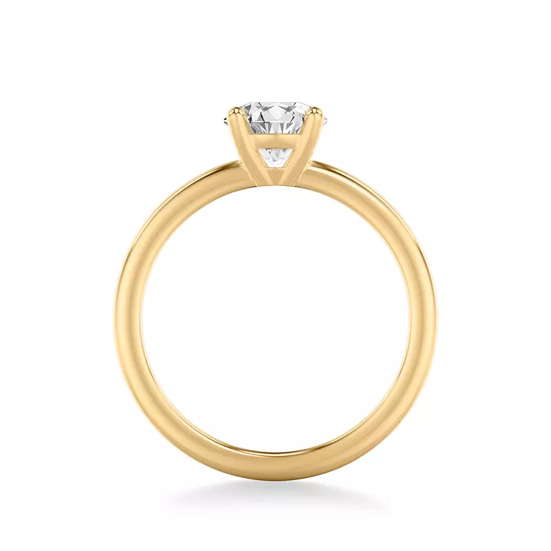 14K Yellow Gold Emmy Solitaire Engagement Ring