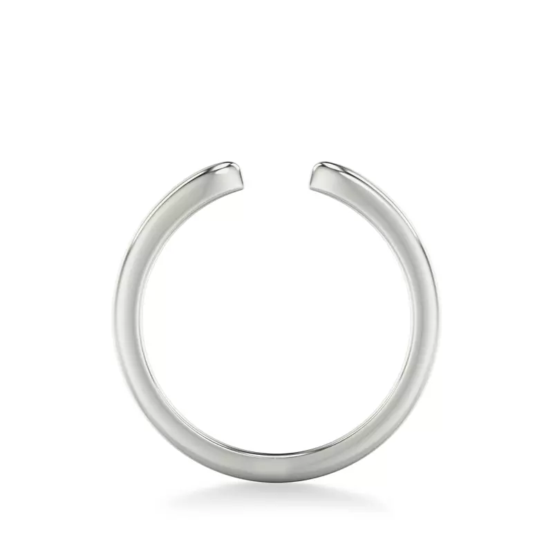 Platinum Lexi High Polished Open Band