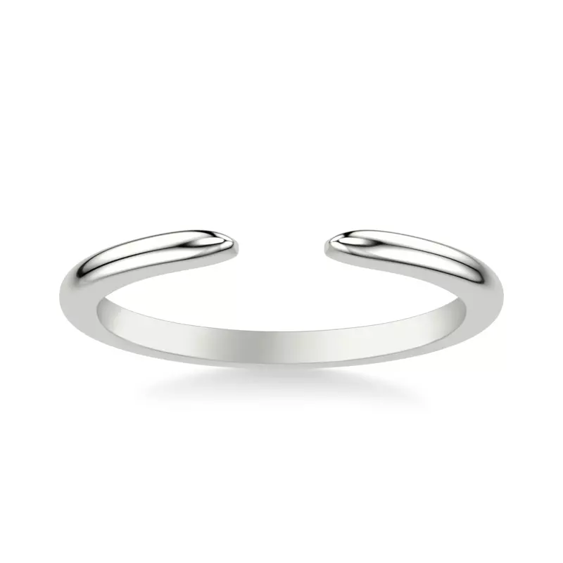 Platinum Lexi High Polished Open Band