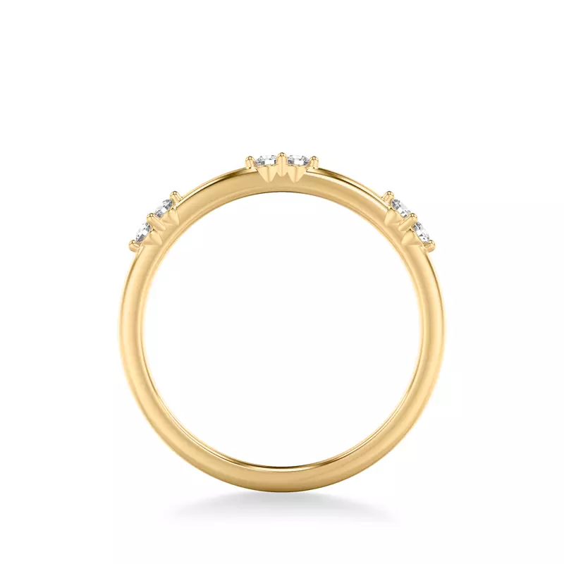 14K Yellow Gold Braelyn Diamond Accent Band