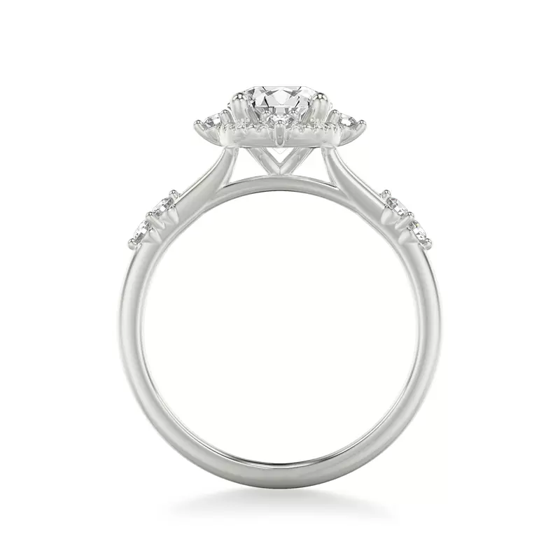 Platinum Braelyn Diamond Accent Engagement Ring