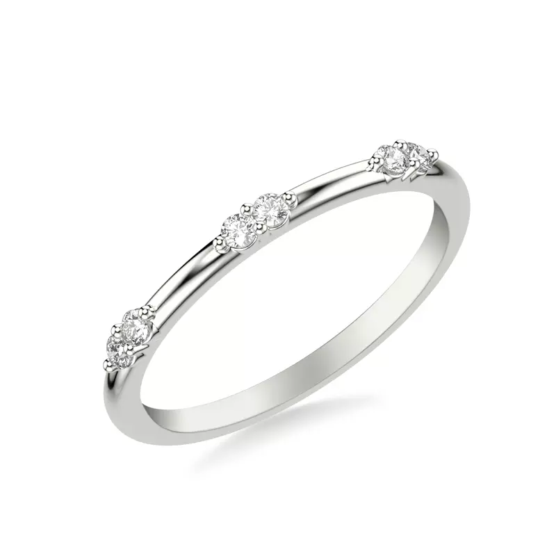 Platinum Braelyn Diamond Accent Band