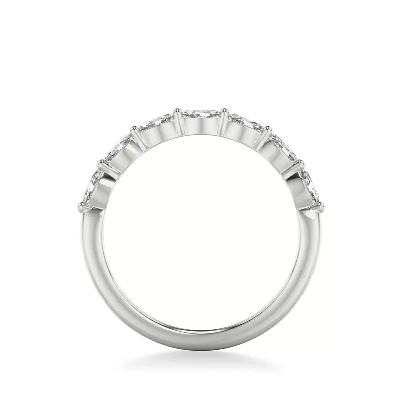 14K White Gold Betty Marquise Diamond Band