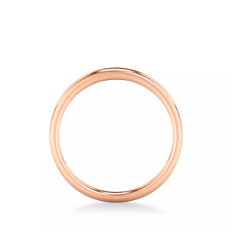 14K Rose Gold Briar Wedding Band
