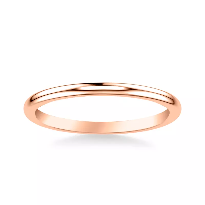 14K Rose Gold Briar Wedding Band