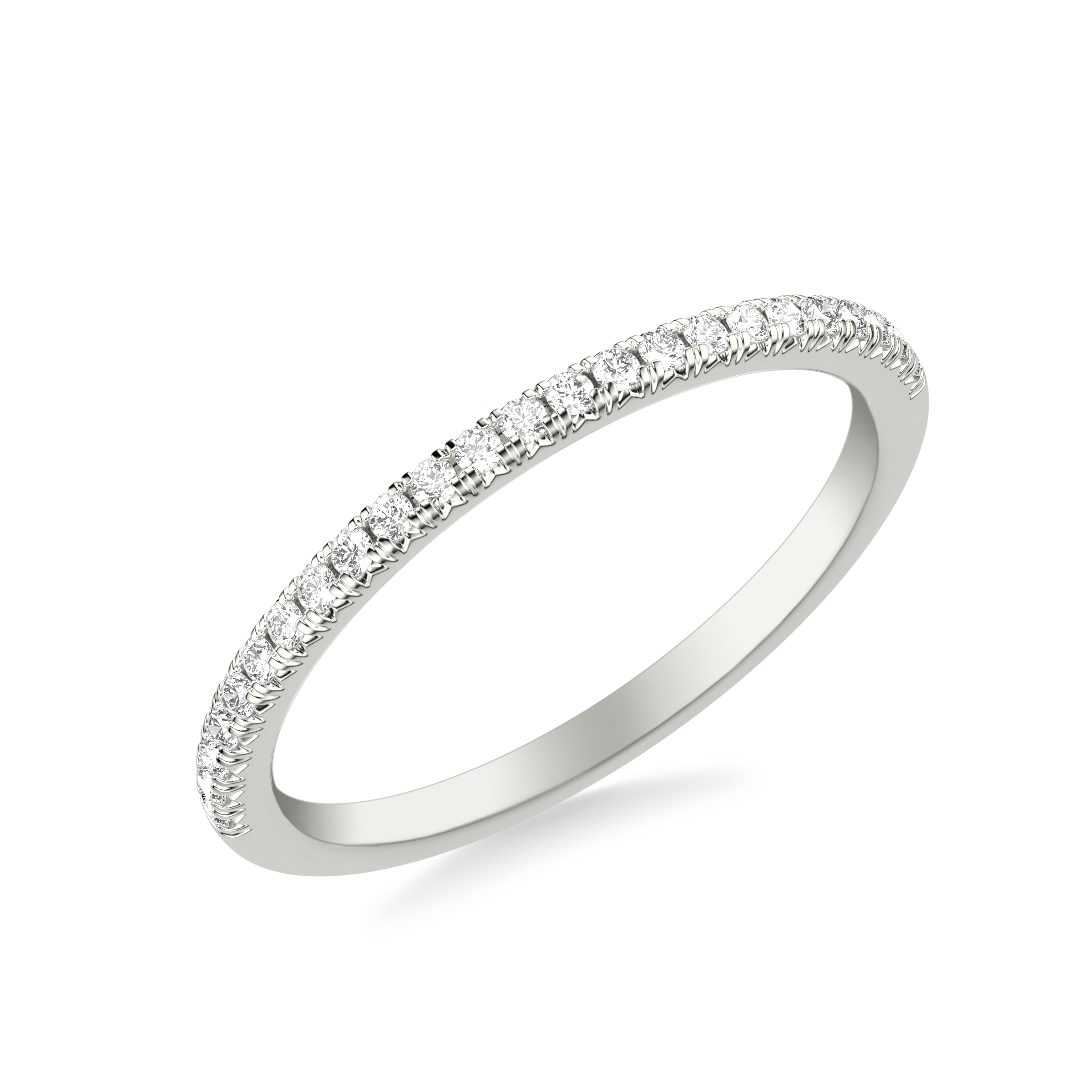 Platinum Greta Pave Diamond Band