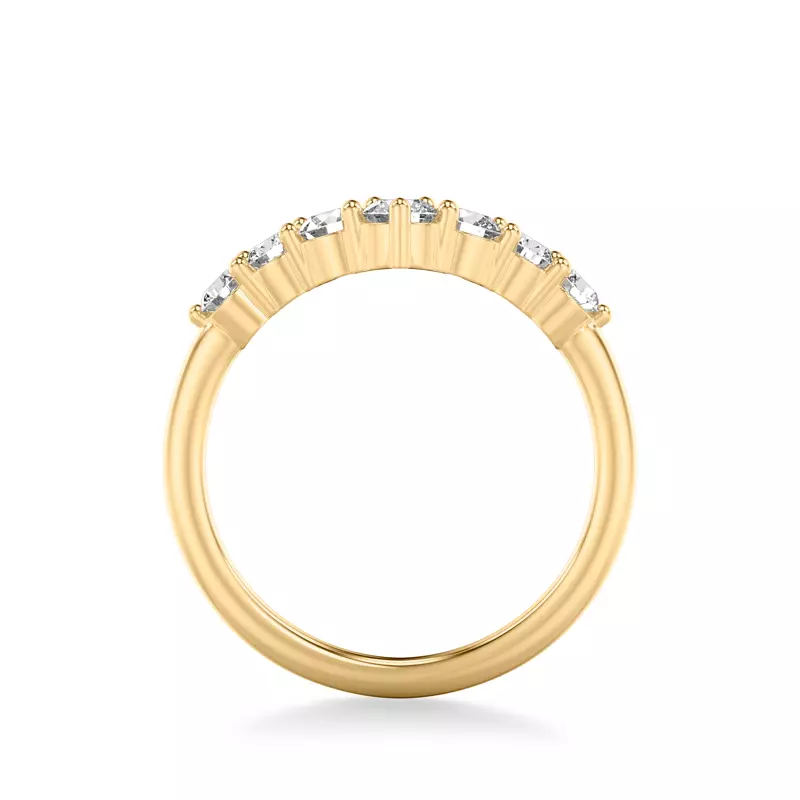 18K Yellow Gold Tamara Diamond V-Band