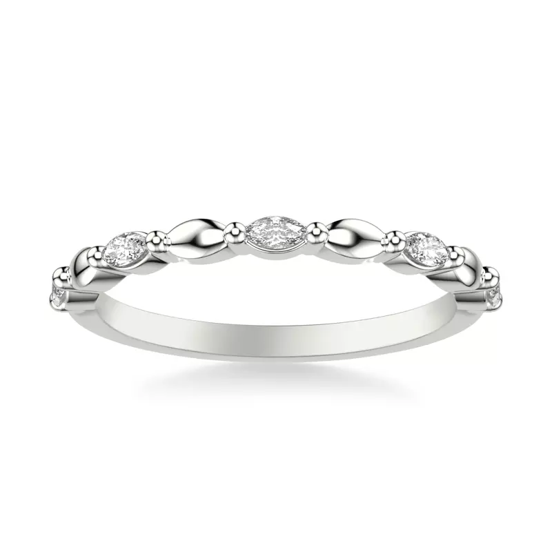 Platinum Tabitha Diamond Accent Band