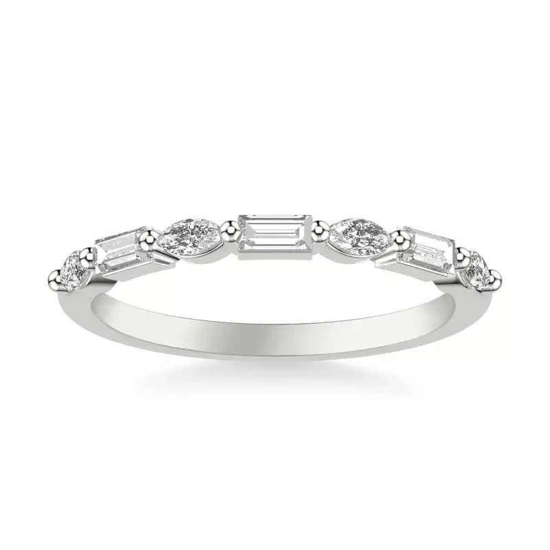 Platinum Lavinia Diamond Band