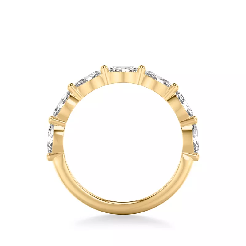 14K Yellow Gold Tamsin Marquise Diamond Band