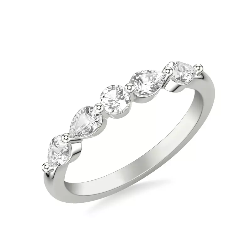 Platinum Shauna Luxe Diamond Band