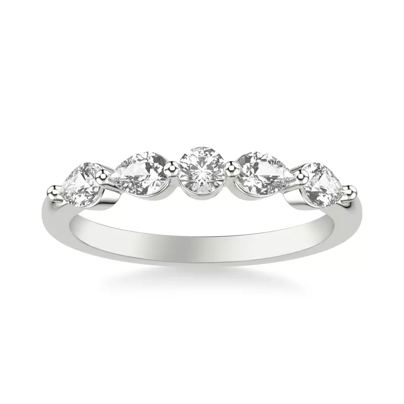 Platinum Shauna Luxe Diamond Band