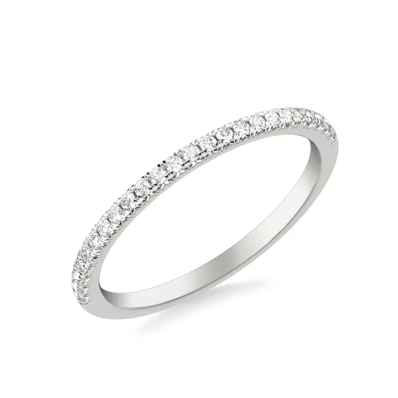 Platinum Rayleigh Pavé Diamond Band