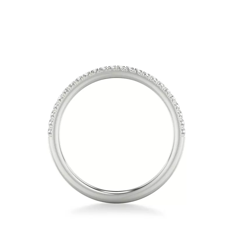 Platinum Rayleigh Pavé Diamond Band