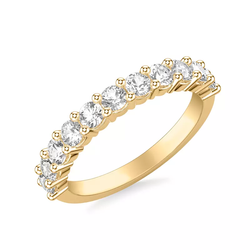 18K Yellow Gold Maura Lab Band