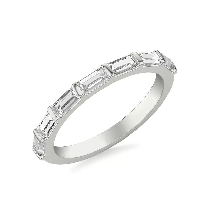 Platinum Charlene Baguette Lab Band