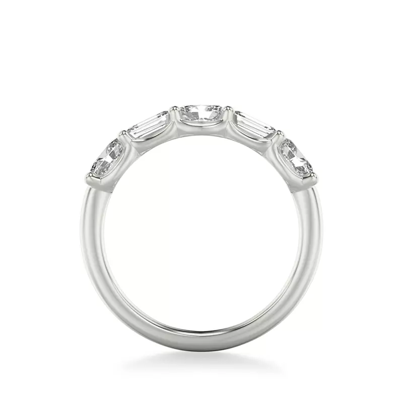 Platinum Kent Mixed-Shape Lab Band