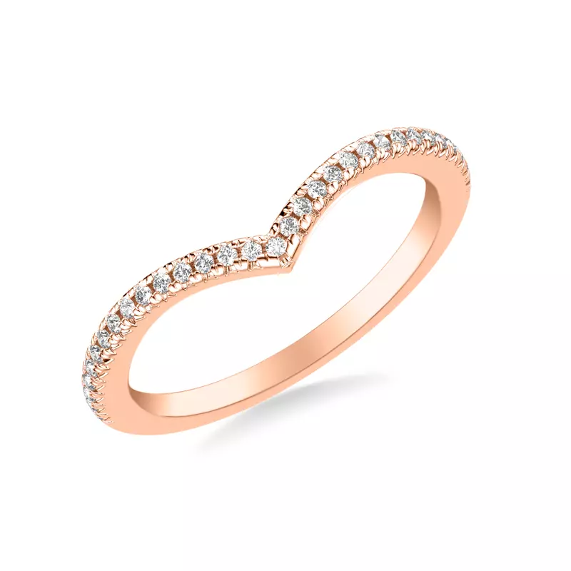 Ariana Pave Diamond V-Band