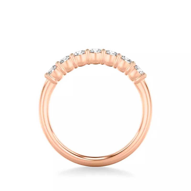 14K Rose Gold Nicola Diamond Band