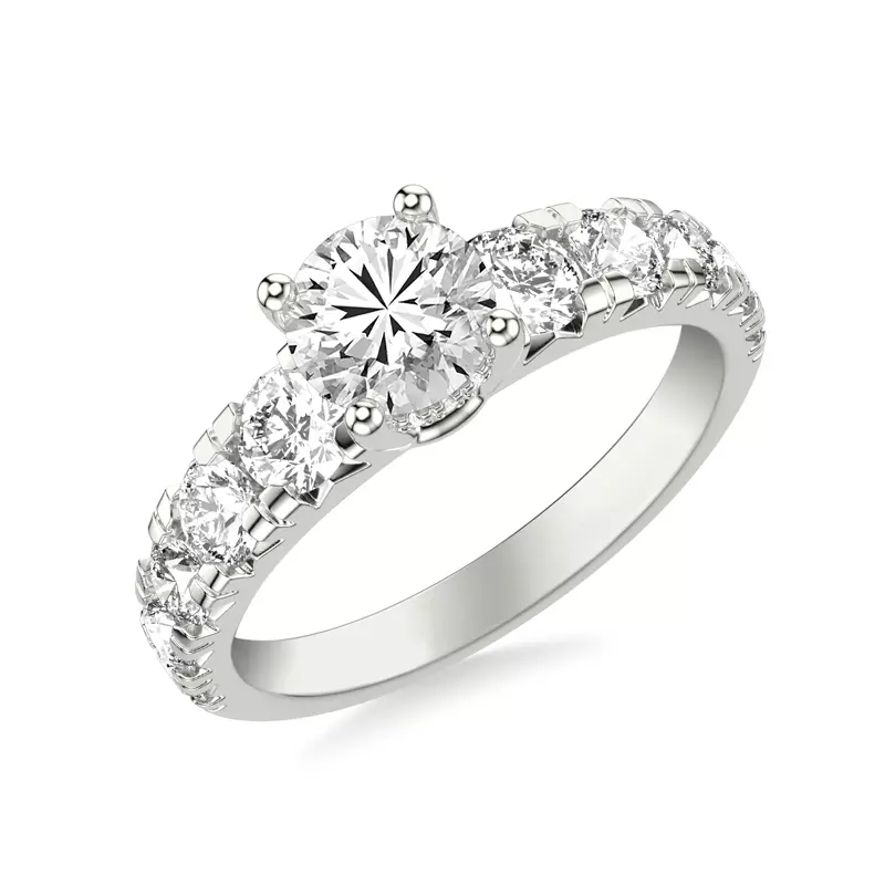Chiara Hidden Halo Engagement Ring