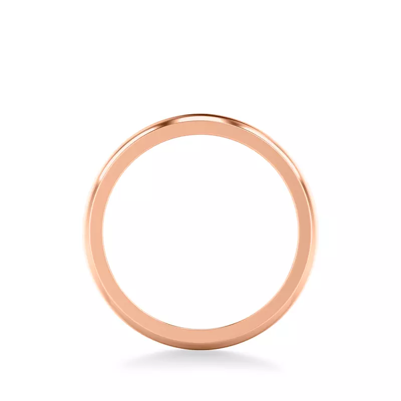 14K Rose Gold Cecily Polished Band (2mm)