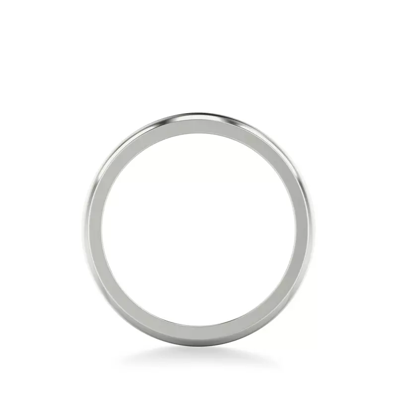 Platinum Cecily Polished Band (2mm)