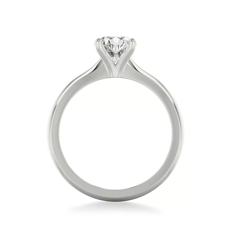 Platinum Cecily Solitaire Engagement Ring